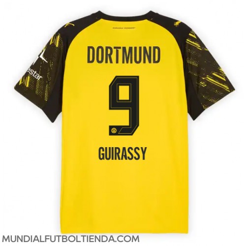 Camiseta Borussia Dortmund Serhou Guirassy #9 Primera Equipación Replica 2025-26 mangas cortas